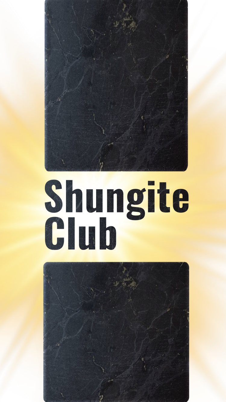 Logo Shungite Club - polished shungite tiles